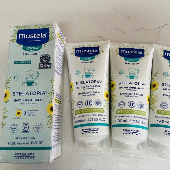 NEW Mustela’s Stelatopia Emollient Balm, French Mustela baby balm, Mustela new